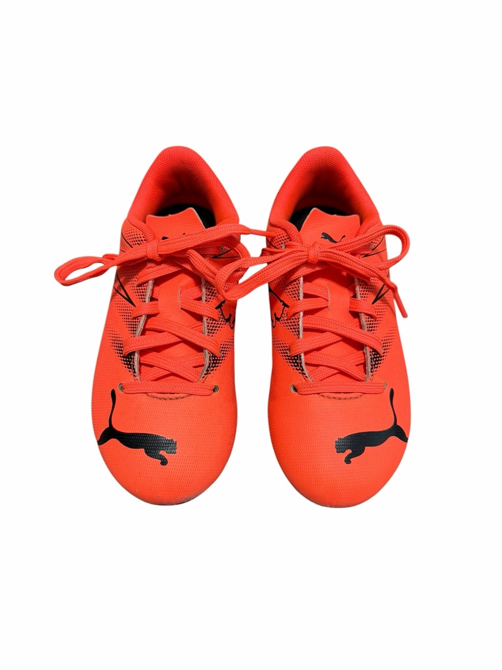 Puma Kids' Attacanto Orange Ultra Play FG/AG Soccer Cleats | Size Youth 12 - Picture 3 of 8